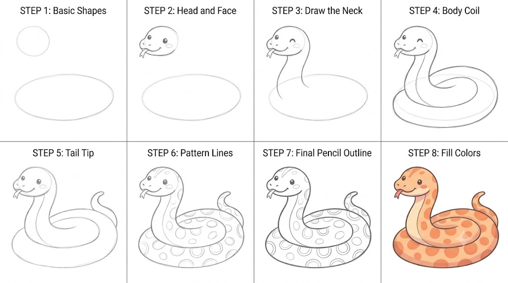 Hypomelanistic Corn Snake